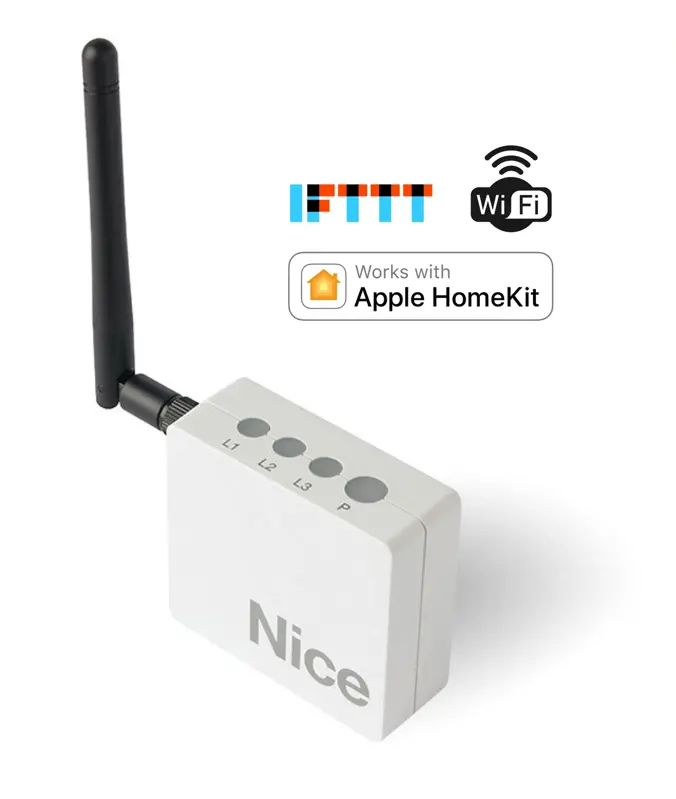 IT4WIFI přijímač Nice pro ovládání pohonu s rozhraním IBT4N